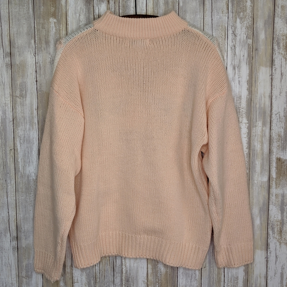 Vintage Knit Sweater Mock Neck - Picture 6 of 8